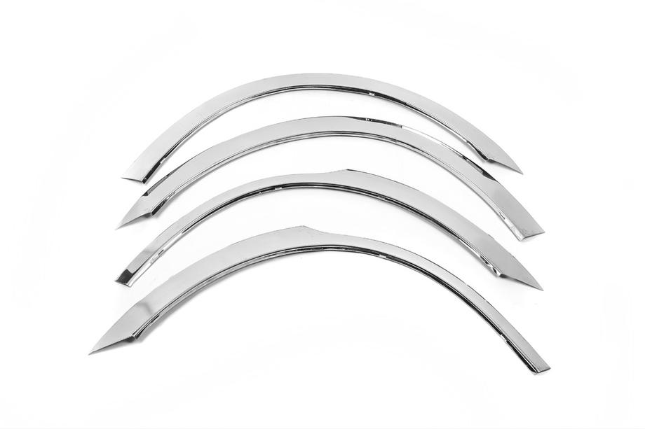 Mitsubishi Outlander 2006–2012 RVS wielkastlijsten (set van 4 stuks) Image