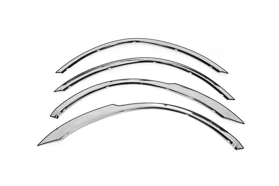 Nissan X-trail T30 2002–2007 RVS wielkastlijsten (set van 4 stuks) Foto 5