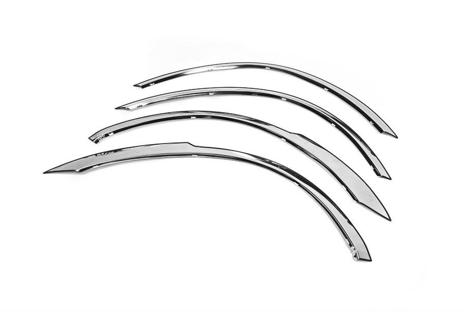 Nissan X-trail T30 2002–2007 RVS wielkastlijsten (set van 4 stuks) Foto 6