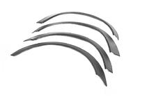 Opel Astra F 1991–1998 Wielkastverbreders (set van 4, zwart) foto 1