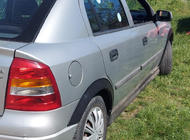 Opel Astra G Classic 1998–2012 Wielkastverbreders (sedan/hatchback) (4 stuks, zwart) foto 5