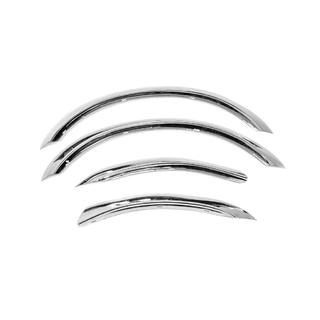 RVS wielkastlijsten (set van 4 stuks) Opel Omega B 1994–2003 foto 2