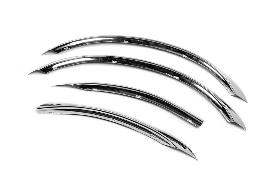 Opel Omega B 1994–2003 RVS wielkastlijsten (set van 4 stuks) Foto 3