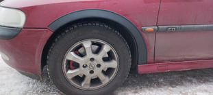 Opel Vectra B 1995–2002 Wielkastverbreders (set van 4, zwart) foto 3