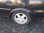 Opel Vectra B 1995–2002 Wielkastverbreders (set van 4, zwart) foto 7