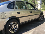 Opel Vectra B 1995–2002 Wielkastverbreders (set van 4, zwart) foto 1