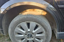 Opel Vectra C 2002–2008 Wielkastverbreders SD (4 stuks, zwart) foto 1