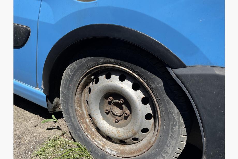 Peugeot Expert 2007–2016 Wielkastverbreders (set van 4, zwart) Foto 1