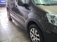 Peugeot Partner Tepee 2008–2018 Wielkastverbreders (set van 4, zwart) 1 zijdeur, metaal foto 9