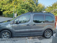 Peugeot Partner Tepee 2008–2018 Wielkastverbreders (set van 4, zwart) 1 zijdeur, metaal foto 3