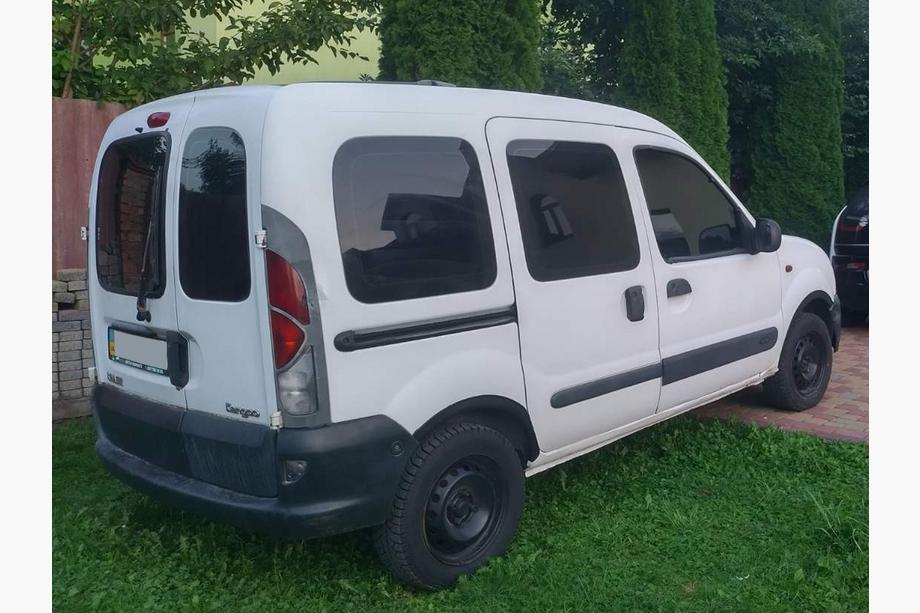 Renault Kangoo 1998–2008 Wielkastverbreders (set van 4, zwart) Metaal Foto 4
