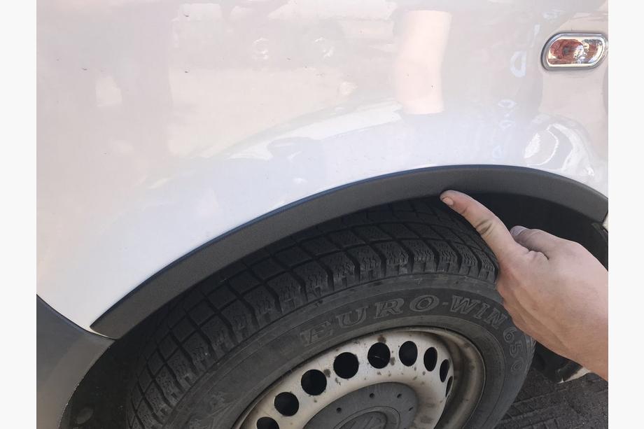 Volkswagen T5 Transporter 2003–2010 Wielkastverbreders (6 stuks, zwart) Foto 6