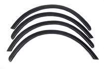 Skoda Fabia 2000–2007 Wielkastverbreders (set van 4, zwart) ABS-kunststof foto 1