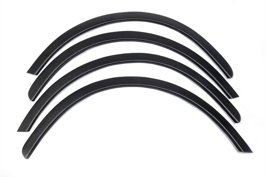 Skoda Fabia 2000–2007 Wielkastverbreders (set van 4, zwart) ABS-kunststof Image