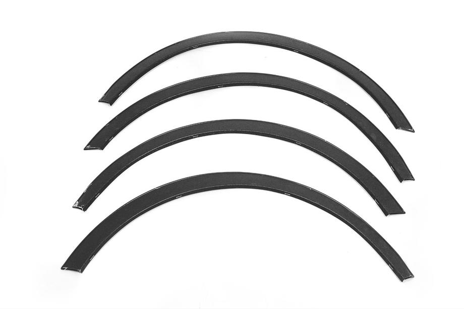 Skoda Fabia 2007–2014 Wielkastverbreders (set van 4, zwart) Image