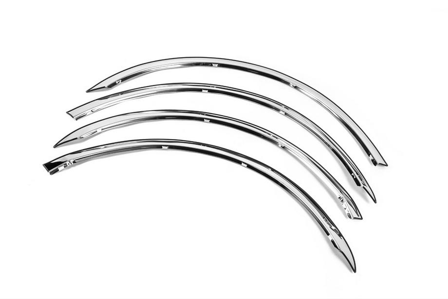 Skoda Octavia II A5 2006–2010 RVS wielkastlijsten (set van 4 stuks) Image
