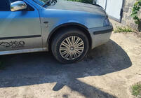 Skoda Octavia I Tour A4 1996–2010 Wielkastverbreders (set van 4, zwart) Metaal foto 5
