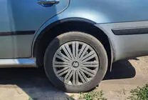 Skoda Octavia I Tour A4 1996–2010 Wielkastverbreders (set van 4, zwart) foto 2