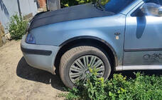 Skoda Octavia I Tour A4 1996–2010 Wielkastverbreders (set van 4, zwart) Metaal foto 1