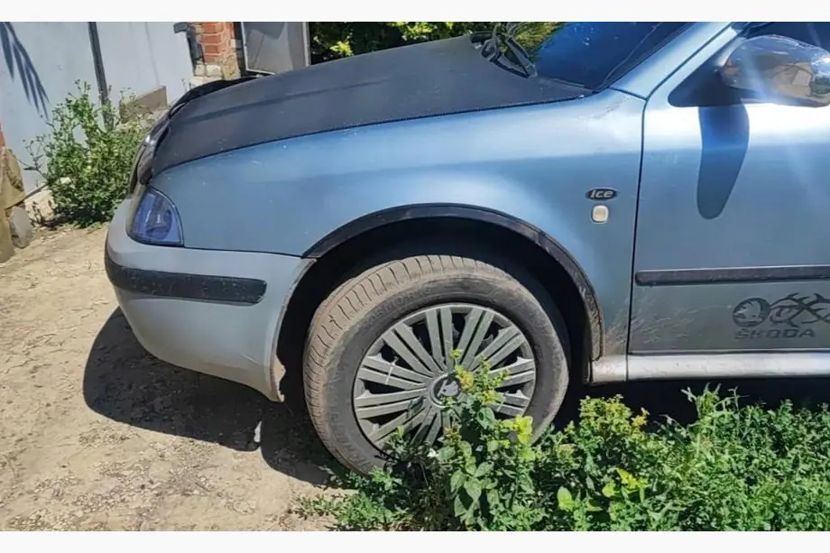 Skoda Octavia I Tour A4 1996–2010 Wielkastverbreders (set van 4, zwart) Image