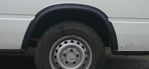 Volkswagen LT 1995–2006 Wielkastverbreders (6 stuks, zwart) foto 3