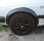 Volkswagen Golf 2 1983–1992 Wielkastverbreders (set van 4, zwart) foto 1
