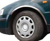 Volkswagen Passat B5 1997–2005 RVS wielkastlijsten (set van 4 stuks) Stationwagen, 1996-2000 foto 2
