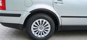 Volkswagen Passat B5 1997–2005 Wielkastverbreders (set van 4, zwart) Sedan, 2000-2006, ABS kunststof foto 11