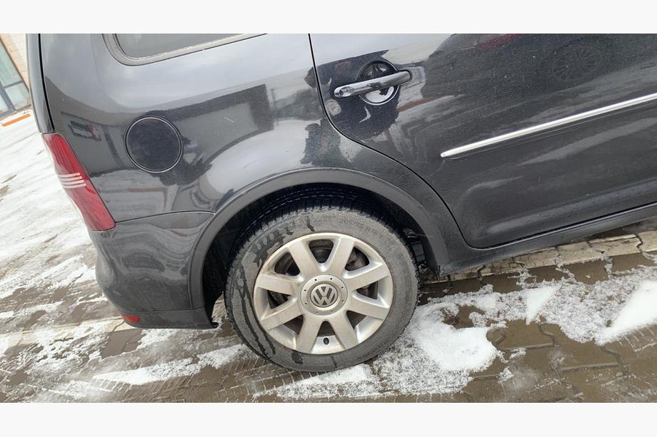 Volkswagen Touran 2003–2010 Wielkastverbreders (set van 4, zwart) 2003-2006, Metaal Foto 6