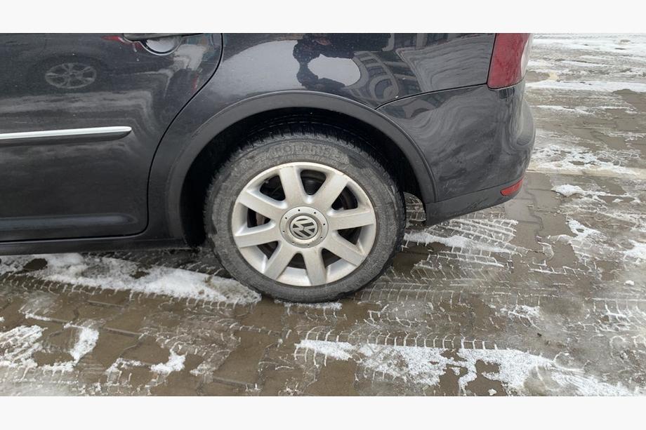 Volkswagen Touran 2003–2010 Wielkastverbreders (set van 4, zwart) 2003-2006, Metaal Foto 5