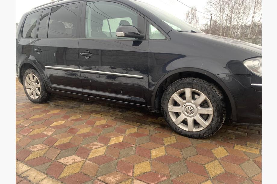 Volkswagen Touran 2003–2010 Wielkastverbreders (set van 4, zwart) 2003-2006, Metaal Foto 8