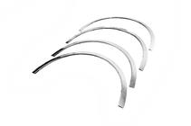 Volkswagen Touran 2003–2010 RVS wielkastlijsten (set van 4 stuks) 2003-2006 foto 3