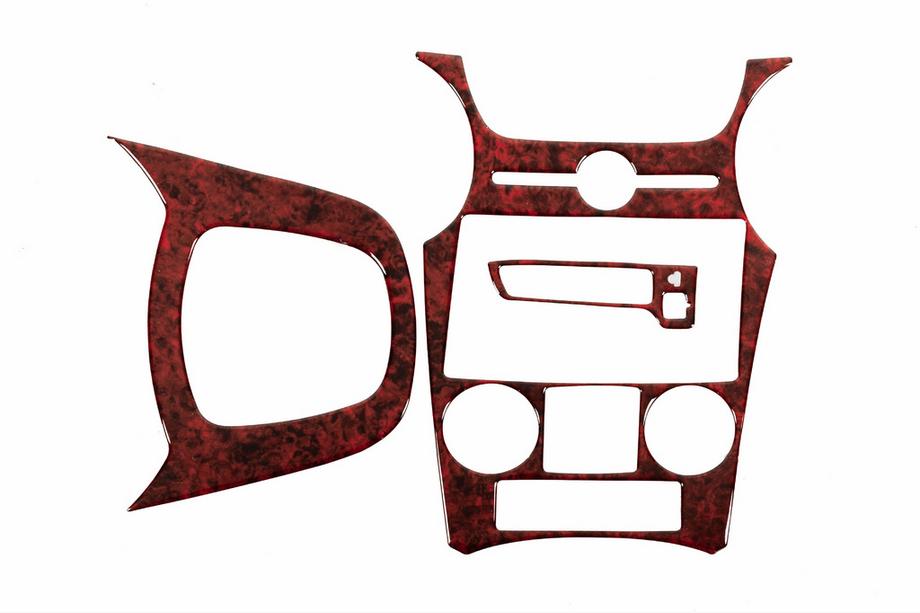 Kia Carens 1999–2012 Dashboard sierlijsten (2006-2012) Aluminium Image