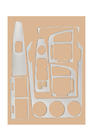 Kia Cerato 1 2004–2009 Dashboard sierlijsten 2004-2006 (HB) Aluminium foto 2