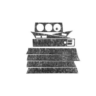 Dashboard sierlijsten (11-delige set) Mercedes W201 (190) 1982–1993 foto 2