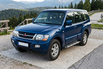 Mitsubishi Pajero Wagon III 1999–2006 Sunrise side steps (2 stuks, aluminium) foto 1