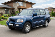 Mitsubishi Pajero Wagon III 1999–2006 Tayga side steps (set van 2, aluminium) foto 1