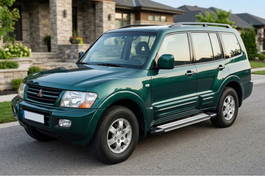 Mitsubishi Pajero Wagon III 1999–2006 Rainbow side steps (2 stuks, aluminium) Image