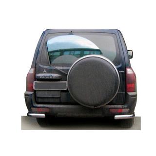 Achterbeugel AK003 (RVS) Mitsubishi Pajero Wagon III 1999–2006 foto 1