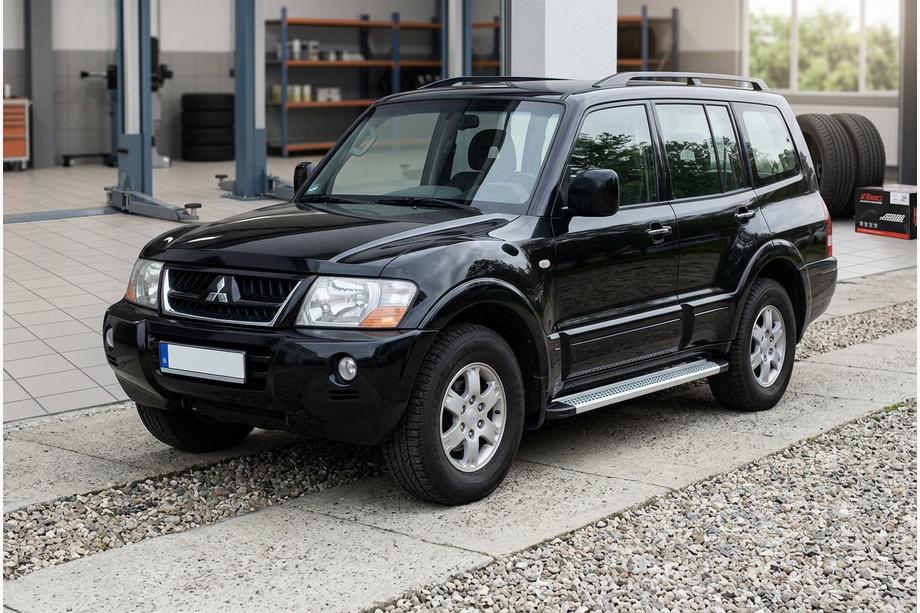 Mitsubishi Pajero Wagon III 1999–2006 Zijtreden Maya V2 (set van 2, aluminium) Image