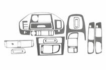Mitsubishi Galant 1997–2003 Dashboard sierlijsten Aluminium foto 2