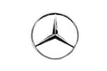 Mercedes E-class W124 1984–1997 Achterembleem (RVS) foto 1