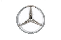 Mercedes E-class W124 1984–1997 Achterembleem (RVS) foto 3