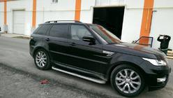 Range Rover Sport 2014–2022 Dakrails Skyport (Zwart) foto 9
