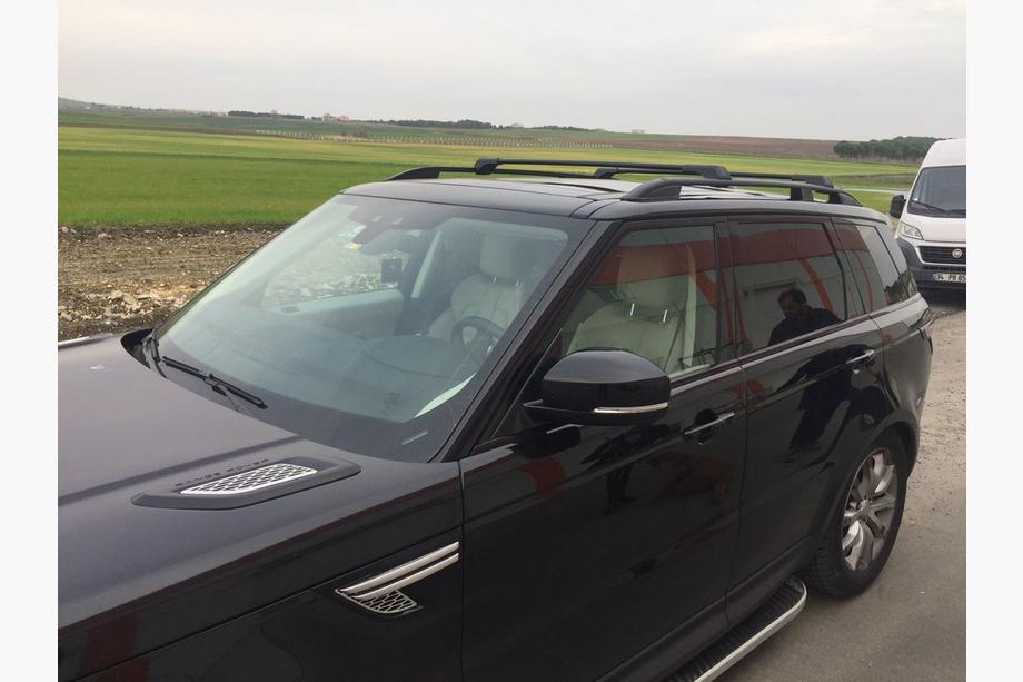 Range Rover Sport 2014–2022 Dakrails Skyport (Zwart) Foto 3