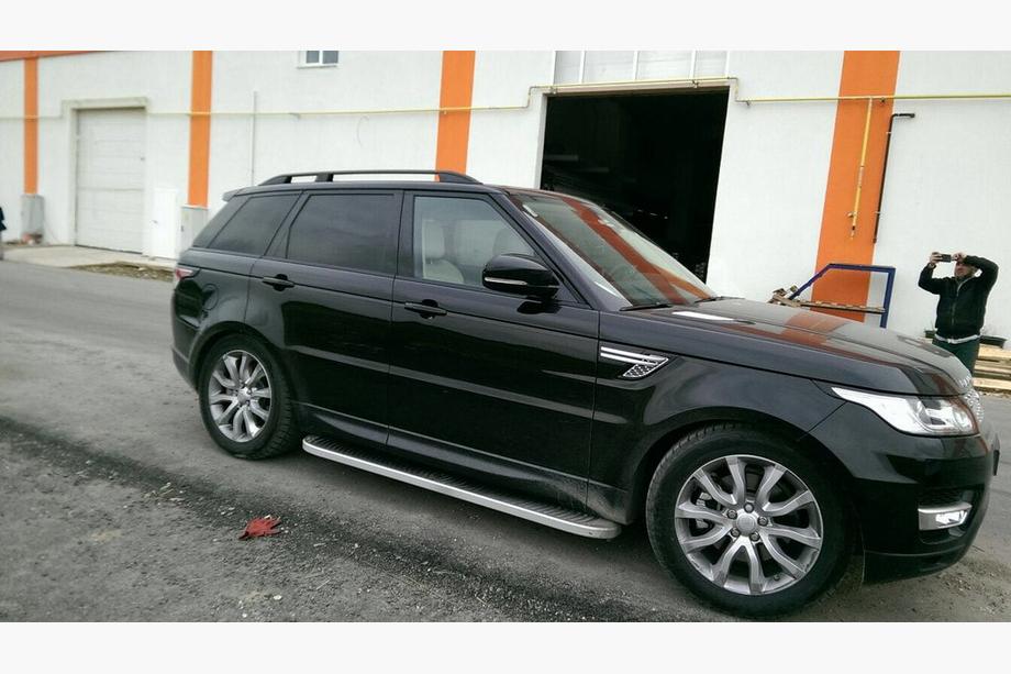 Range Rover Sport 2014–2022 Dakrails Skyport (Zwart) Foto 9
