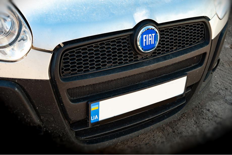 Fiat Embleem (blauw, zelfklevend) Foto 3