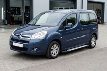 Citroen Berlingo 2008–2018 Zijsteps Allmond Grey (2 stuks, aluminium) foto 1