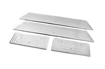 Volkswagen T5 Multivan 2003–2010 RVS interieur instaplijsten (OmsaLine) 3-deurs, OmsaLine - Italiaans roestvrij staal foto 2