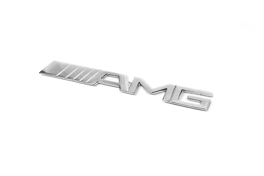 Mercedes-Benz AMG embleem (15 cm, roestvrij staal) Foto 1